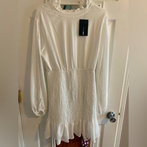 Fashion Nova Mini White Dress